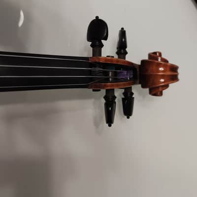 Alessandro Bertoli 4/4 Full size violin 2018 plus g Werner pernambuco bow and old case image 10