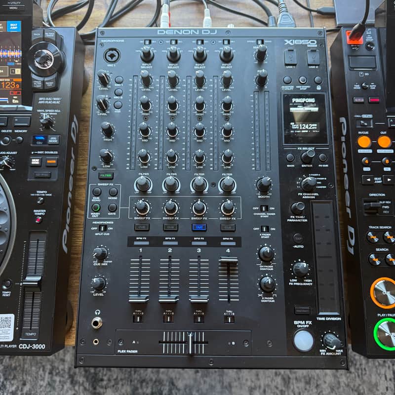 Denon X1850 Prime | 4 Channel DJ Mixer | *Free Shipping* image 1
