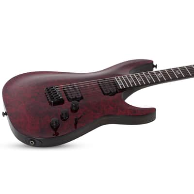 Apocalypse C-1 chevalet fixe - Red Reign Schecter image 3