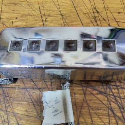 Vintage RARE 1965 Japan Matsumoku Conrad Baritone or 6 string Braided Wire Guitar Pickup Installation Screws Luthier Parts #2 image 2