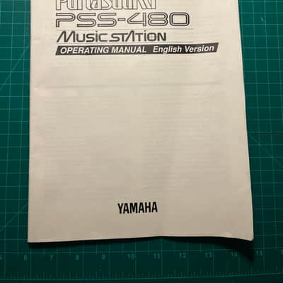Yamaha PSS 480 Manual
