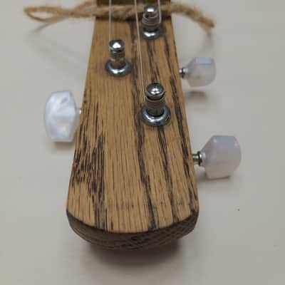 Handmade Cigar Box Guitar 3-String Electric "Swamp Thing" Awesome image 18