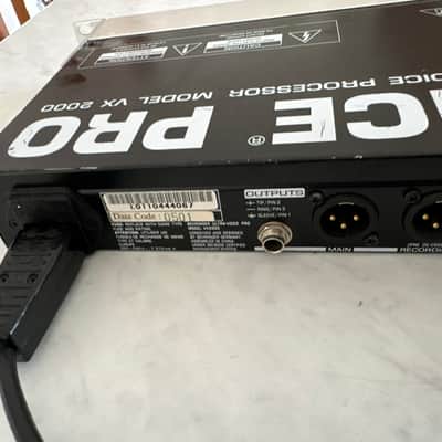Behringer Ultra-Voice Pro VX2000 High-Performance Mic Preamplifier/Voice Processor image 9