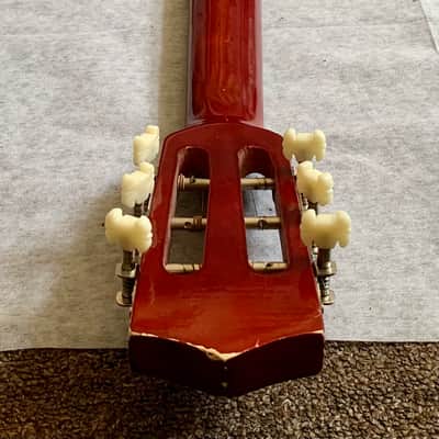 CRESCENT Acoustic Classical Guitar 100% Handmade 38” Fair Condition image 7