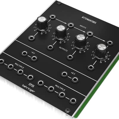 Behringer CP35 Attenuators Eurorack Synthesizer Module 2020 - Present - Black image 3