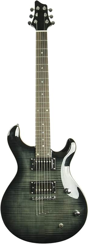 Solid-Body Electric Guitar, Black image 1
