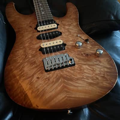 Suhr Modern Natural Waterfall Burl image 7