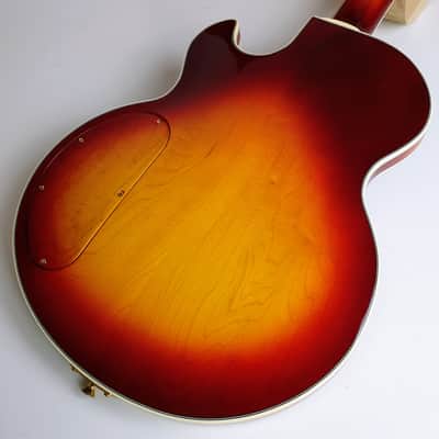 Greco LS-120 1988 - Cherry Sunburst- Gibson L-5S copy. MIJ image 23