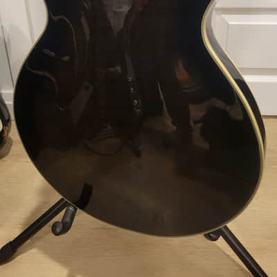 $650 Ibanez Artcore AGS73FM Semi-Hollowbody – Transparent Black Burst image 5
