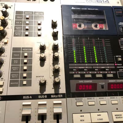 Akai MG614 - 6 Channel Mixer / 4 Track Cassette Recorder image 5