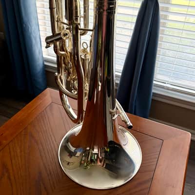 Allora AEP-550 Paris Euphonium Series 4-Valve 2019 - Silver image 2