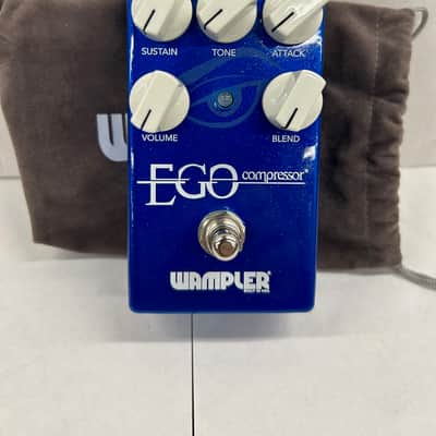 Wampler Ego Compressor V2 (Small Logo) 2010s - Blue image 4