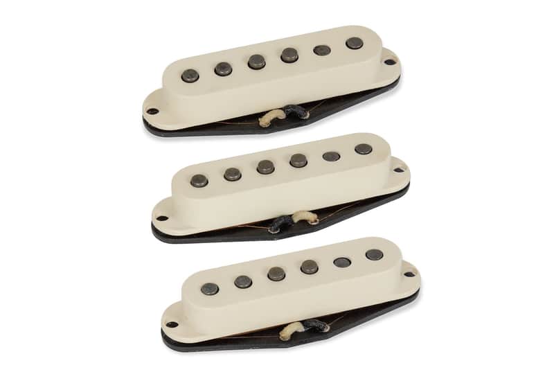 Seymour Duncan set bonamassa cradlerock 63 strat aged - aged image 1