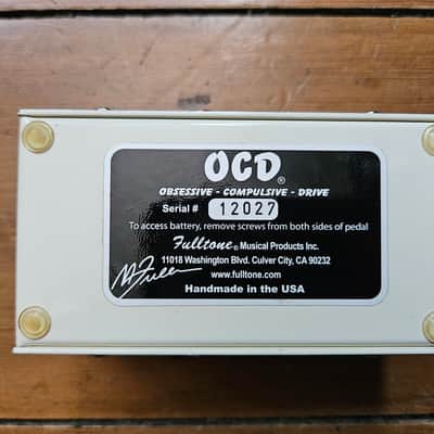 Fulltone OCD V1 Series 3 2007 - White image 6