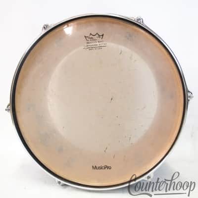 *Slingerland 12x8"Concert Tom Drum Black Beauty Sound King 80s 5-Ply Set-O-Matic image 6