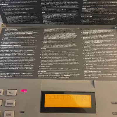 Alesis HR-16 High Sample Rate 16-Bit Drum Machine 1980s - Gray image 2