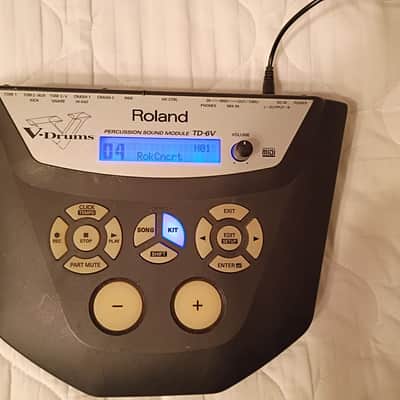 Roland TD-6V Drum Sound Module 2003 - 2008 - Black image 2