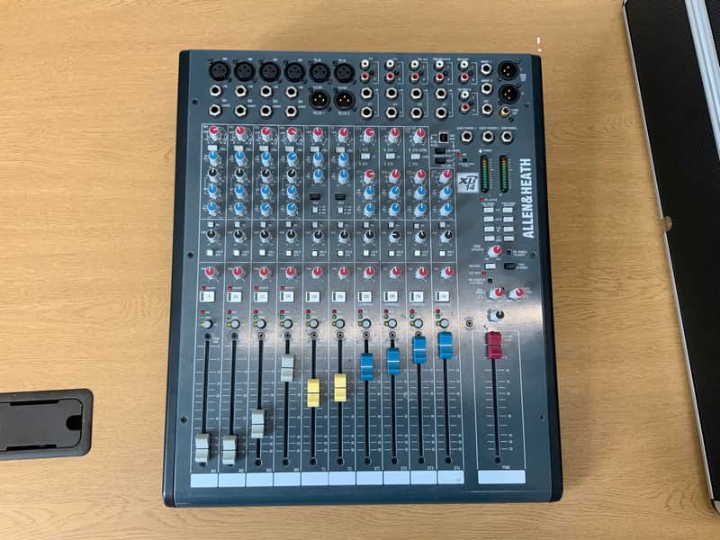 Allen & Heath XB14-2 Compact Broadcast Mixer 2010s - Black image 1
