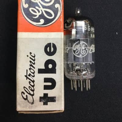 NOS GE (Valvo) 6GM8 ECC86 Dual Triode AUDIO AMP VACUUM TUBE Tested GERMANY 4.209 image 1