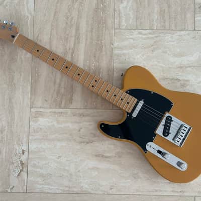 Fender Player Telecaster Butterscotch Blonde 2022 Left Handed Electric Guitar image 2