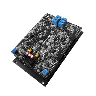 Eurorack dual analog VCO 16HP module with through zero FM - Precision tracking triangle core image 2
