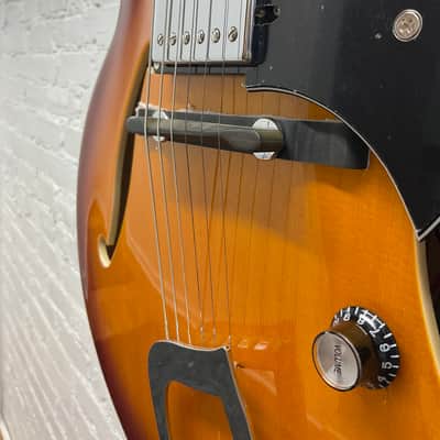 Hagstrom HJ800 Jazz Hollow Body - Cherry Sunburst image 13