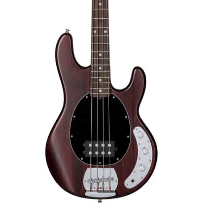 Sterling By Music Man StingRay RAY4 Bass Guitar - Walnut Satin image 1