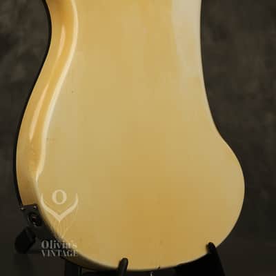 1979 Rickenbacker 4001 Bass White with RARE original CHECKERBOARD BINDING!!! image 18