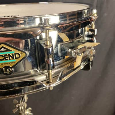 Ascend (by LP / Latin Percussion) - 3.5x14" Metal 8-lug Piccolo Snare Drum 1990's - Chrome image 5