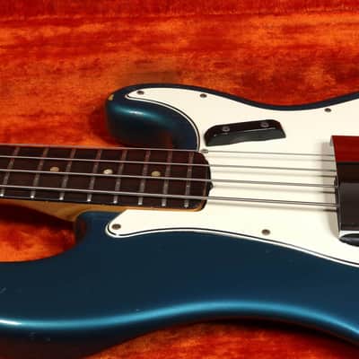 1966 Fender Precision Bass - Lake Placid Blue - All Original image 8