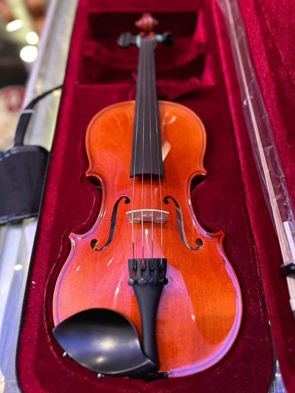 Strunal SchÃ¶nbach Stradivarious 4/4 Violin - Golden Brown SV-160 image 1