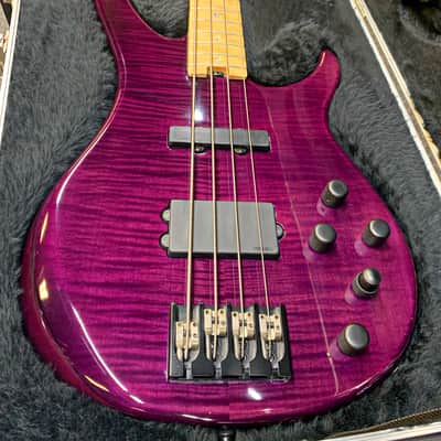 Peavey Millennium 4 String Purple Flame Top Made in USA image 1