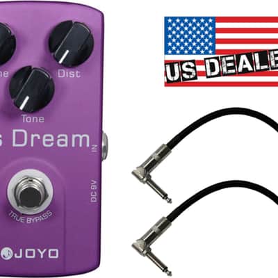 Joyo JF-34 US Dream Pedal US Dealer w/ 2 Patch Cables image 4