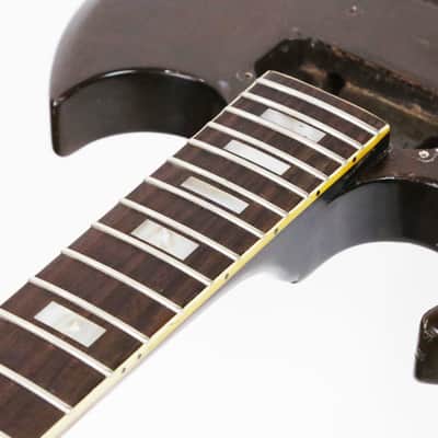 1972 Gibson SG Standard Walnut Body Factory Bigsby Deluxe Model Vintage Electric Guitar Husk Neck & Body Only for Project Repair Restoration image 20