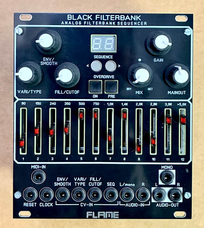 Flame Black Filterbank 2025