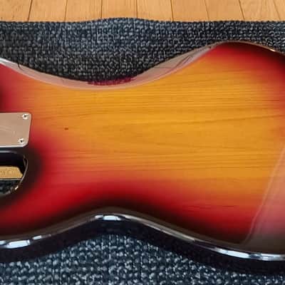 1968 Fender Precision Bass with Rosewood Fretboard - Sunburst - Refinish image 14
