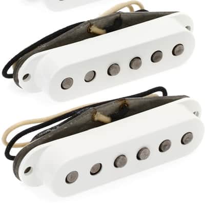 Fender Custom '69 Stratocaster Pickup Set - White image 1