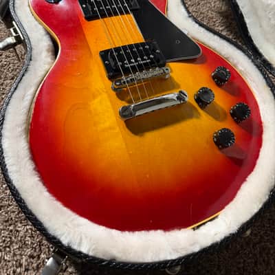 Gibson 1974 Les Paul Deluxe "Standard Conversion" - Cherry Sunburst image 11
