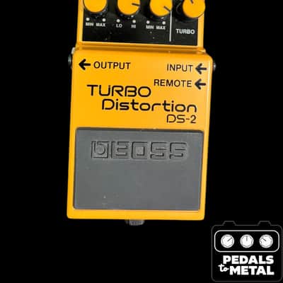 Boss DS-2 Turbo Distortion (Silver Label) 1989 - Present - Orange - X21708 image 3