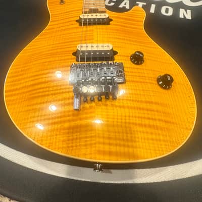 Peavey Wolfgang Standard Deluxe 1999 Flamed Amber image 8