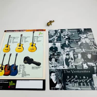 Wilson Bros "The Ventures" Brochure & Flyer (c. 2000–2001) image 2