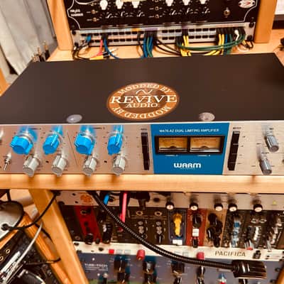 Warm Audio WA76-A2 Stereo Blue Stripe FET Compressor | Revive Audio Mod | Mint | Orig. Box | Upgraded Knobs image 7
