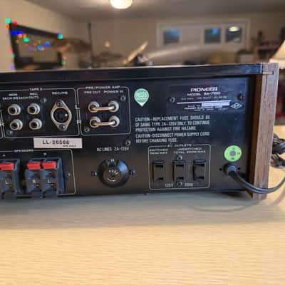 Rare Pioneer SA-7100 Integrated Amplifier Silver Face VTG Full Fresh Service🎶🔥 image 12