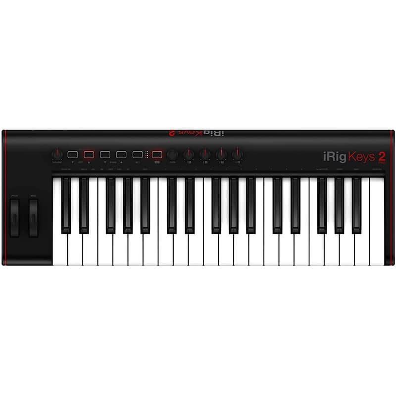 IK Multimedia iRig Keys 2 Pro 37-Key MIDI Keyboard Controller image 1