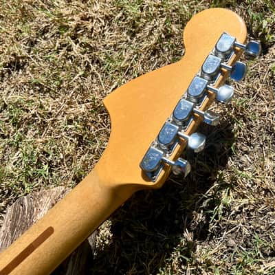 Vintage Fender Stratocaster Guitar 1979-1981 - Crimson Red Transparent image 18