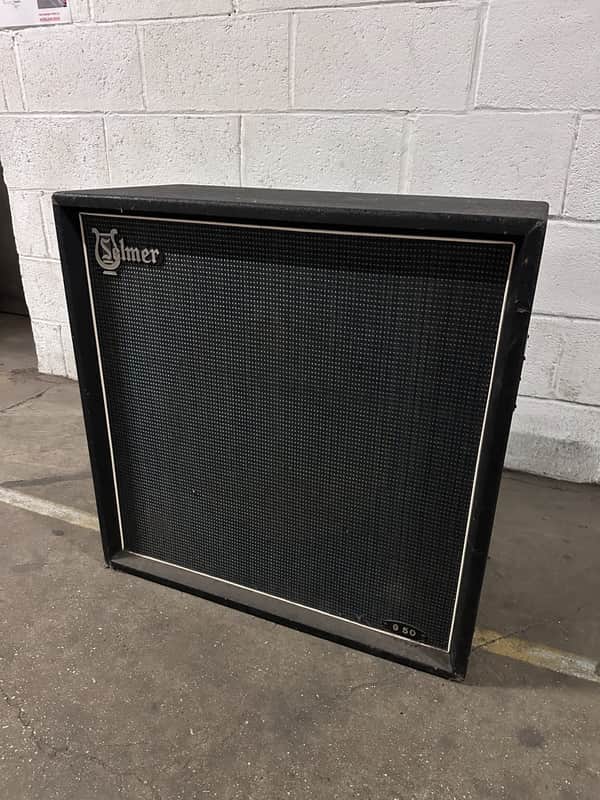 Vintage 1960s Selmer G50 Goliath 1x18 Guitar Amplifier Cabinet w/ Fane Speaker image 1
