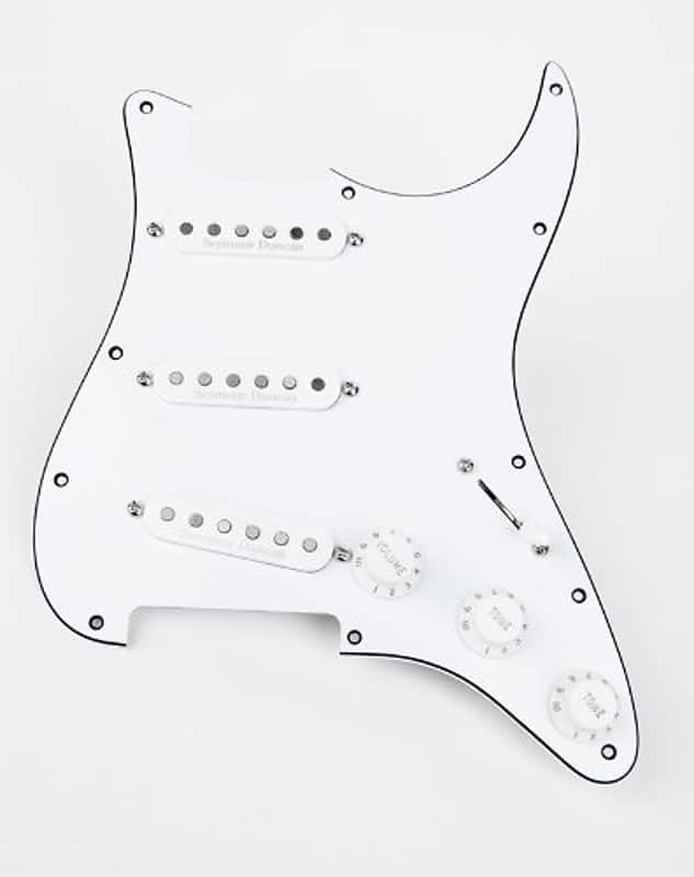 Seymour Duncan 11550-06-W Classic Fully Loaded Liberator Pickguard for Strat image 1