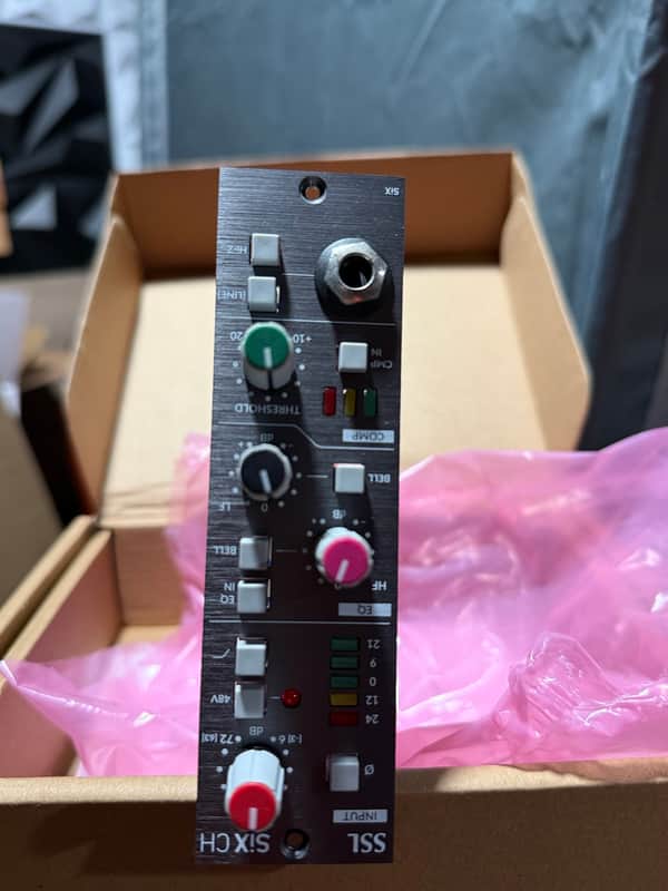 Solid State Logic SiX CH 500-Series Channel Strip Module 2021 - Present - Black image 1