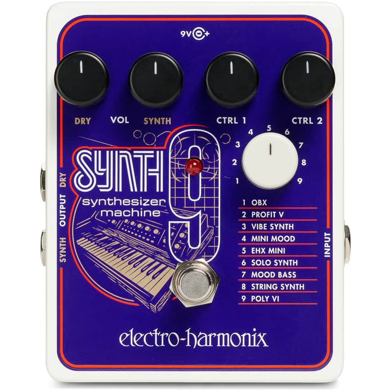 Mint Electro Harmonix SYNTH 9 Synthesizer Machine Pedal image 1