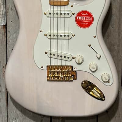 New Squier FSR Classic Vibe '50s Stratocaster - White Blonde with Gold Hardware, Support Local Biz, Shop Here! image 4
